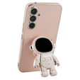 Obal na mobil pre Samsung Galaxy A54 5G, Astronaut, ružové rose gold