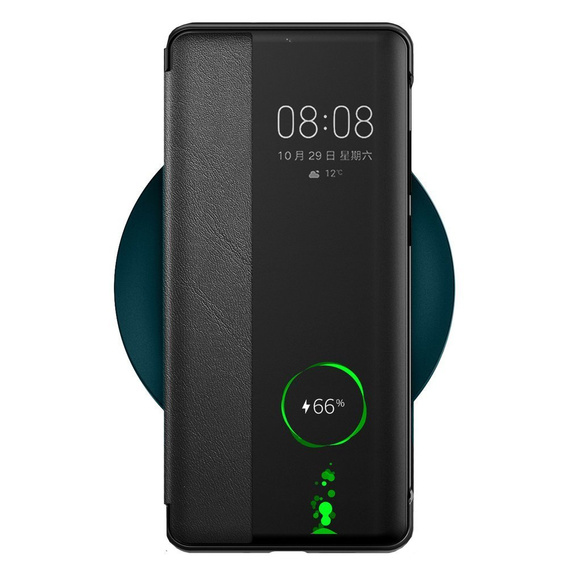 Flipové puzdro pre Huawei P40, Side View, čierne
