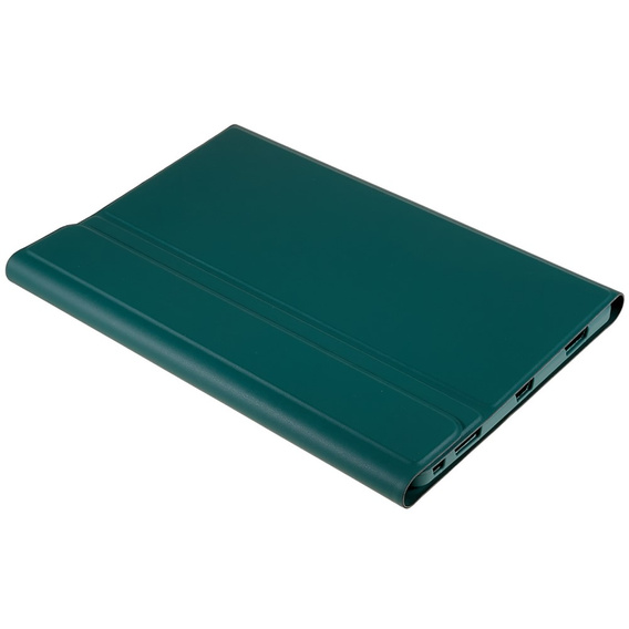 Puzdro + klávesnica Lenovo Tab M10 Plus Gen 3 TB-125F TB-128F, tmavozelené