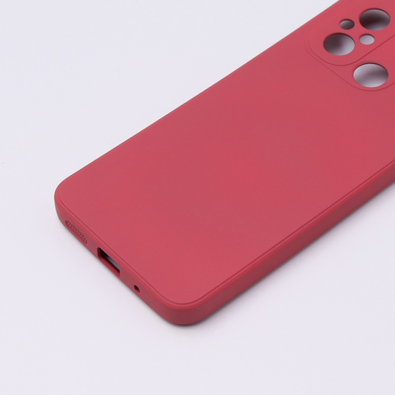 Obal na mobil pre Xiaomi Redmi 12C, Silicone Lite, červené