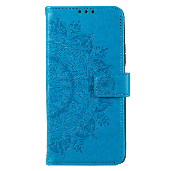 Klapkové puzdro pre Motorola Moto G13 / G23, Mandala Flower, modré