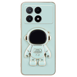 Obal na mobil pre Xiaomi Poco X6 Pro 5G, Astronaut, zelený