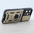Obal na mobil pre Xiaomi Redmi 12, CamShield Slide, zlaté