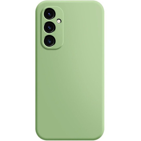 Obal na mobil pre Samsung Galaxy A55 5G, Silicone Lite, zelený