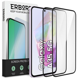 2x keramické hybridné sklo ERBORD pre Samsung Galaxy A35 5G