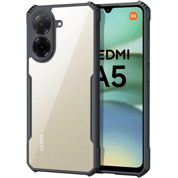 Obal na mobil pre Xiaomi Redmi A5, AntiDrop Hybrid, čierne