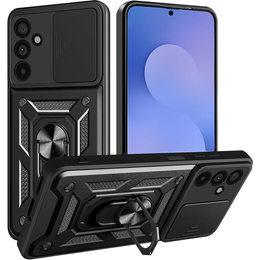 Obal na mobil pre Samsung Galaxy S25 FE, CamShield Slide, čierne