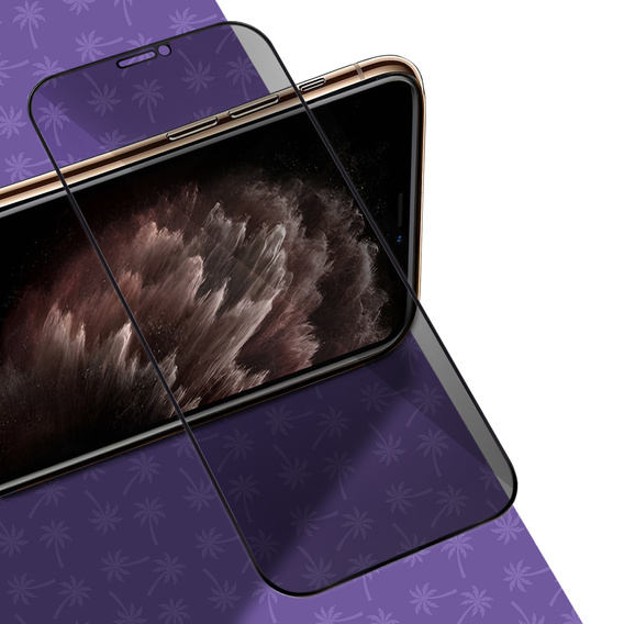 Tmavé sklo na ochranu súkromia Shy Palm pre iPhone 11 Pro