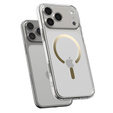 Spigen puzdro pre iPhone 17 Pro Max, Ultra Hybrid MagSafe, číre/zlaté