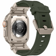 ERBORD ProTech remienok pre Apple Watch 1/2/3/4/5/6/7/8/9/SE/Ultra/Ultra 2 42/44/45/49MM, zelený
