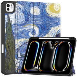 Puzdro pre iPad Pro 11 2024, Smartcase, oil painting