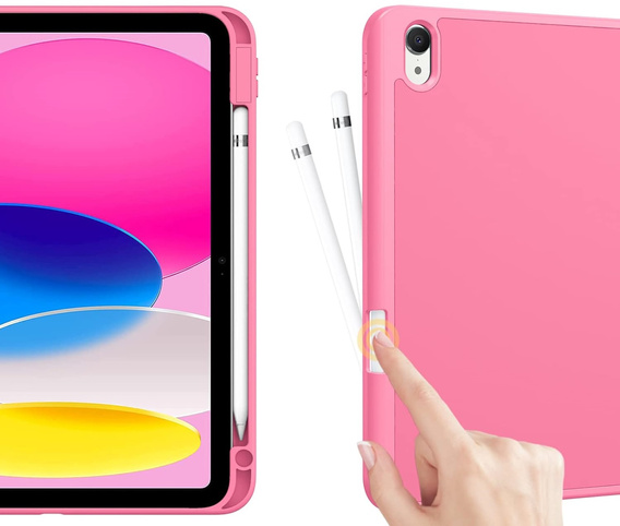 Puzdro pre iPad 11" 2025 A16 (11 gen.) / iPad 10.9" 2022 (10 gen.), Smartcase, ružové