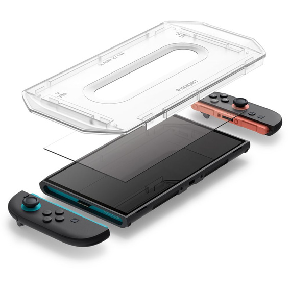 Ochranné sklo Spigen Glas.tR EZ Fit 2-Pack pre Nintendo Switch 2 – Číre