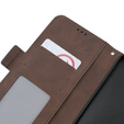 Klapkové puzdro pre Oppo A58 4G, Card Slot, hnedé