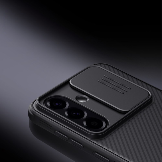Puzdro Nillkin pre Samsung Galaxy A56, CamShield Pro MagSafe, čierne