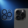 Tvrdené sklo na fotoaparát pre iPhone 16 Pro / 16 Pro Max, priehľadné
