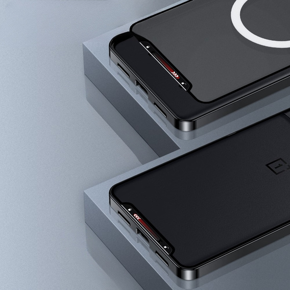 Ochranné puzdro na fotoaparát pre OnePlus 11 5G, CamShield MagSafe, transparentné / čierne
