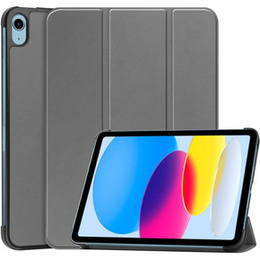 Puzdro pre iPad 10.9 2022 10 Gen, Smartcase s priestorom pre stylus, sivé