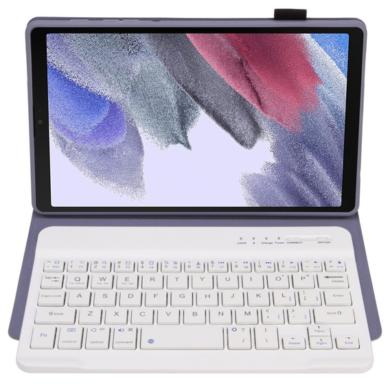 Puzdro + klávesnica Samsung Galaxy Tab A7 Lite 8.7 T220 / 225, fialové