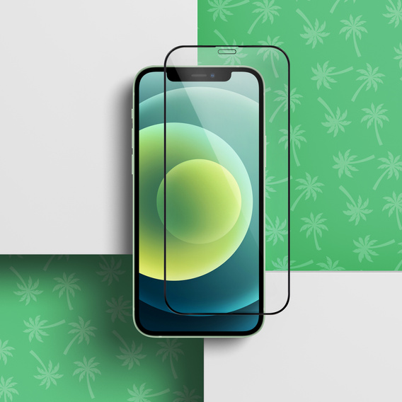 5D Full Glue Smart Palm tvrdené sklo pre iPhone 12/12 Pro