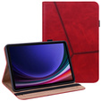 Puzdro pre Samsung Galaxy Tab S10 Lite / S10 FE / S9 FE / S9, Classic, s priestorom pre stylus, červené