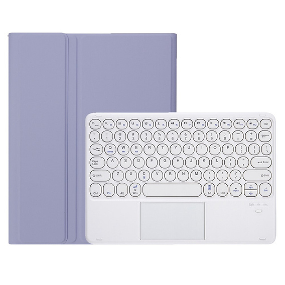 Puzdro + klávesnica Samsung Galaxy Tab S6 Lite 2020 P610/P615 / S6 Lite 2022 10.4, Touchpad Pen Slot, fialové