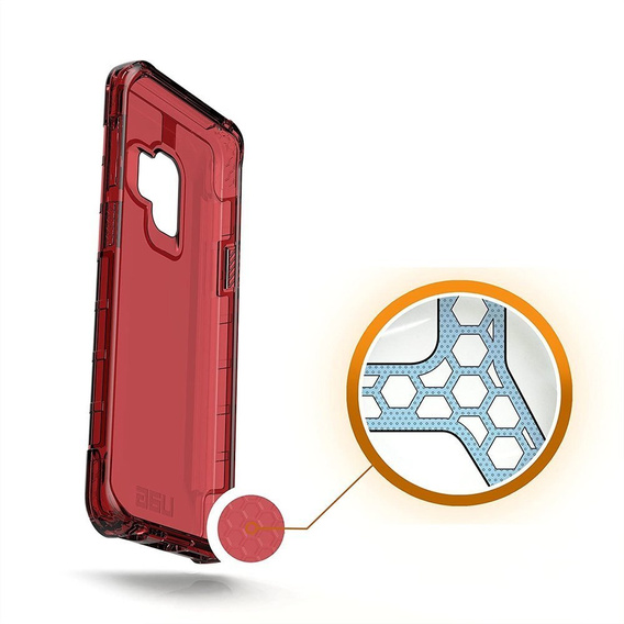 Urban Armor Gear Obal na mobil pre Samsung Galaxy S9, Plyo, červené