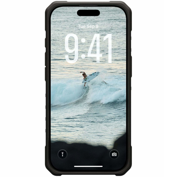 Urban Armor Gear Obal na mobil pre iPhone 15 Plus, Pathfinder MagSafe, čierne