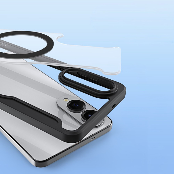 Dux Ducis Obal na mobil pre Samsung Galaxy S25 Edge, Skin X Pro, MagSafe, čierne