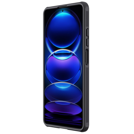 Puzdro pre Xiaomi Poco X5 Pro 5G, pancierované Nillkin, CamShield Pro, čierne