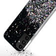 Obal na mobil pre Samsung Galaxy A04S / A13 5G, Glittery, čierne
