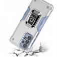 Obal na mobil pre Samsung Galaxy A33 5G, Dual-Layer Armor, strieborné