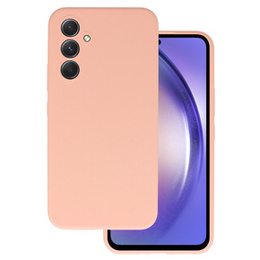 Puzdro pre Samsung Galaxy A54 5G, Silicone Lite, ružové + sklo 9H