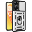 Obal na mobil pre Realme C55, CamShield Slide, strieborné