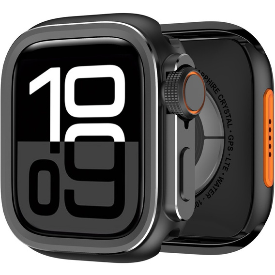 Etui Siliconowe CAT EARS do Huawei Watch Fit 2, czarne