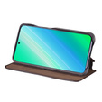 Klapkové puzdro pre Samsung Galaxy A54, ERBORD Retro, hnedé