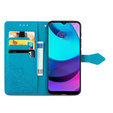 Klapkové puzdro pre Motorola Moto E20/E30/E40, Mandala, modré