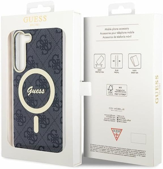GUESS Hardcase IML 4G MagSafe puzdro pre Samsung Galaxy S23
