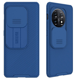 Puzdro pre OnePlus 11 5G, pancierované Nillkin, CamShield Pro, modré