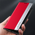 Klapkové puzdro pre Honor Magic 6 Lite 5G, Side Magnetic, červené