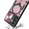 Pancierované puzdro pre Samsung Galaxy A54 5G, CamShield Slide, ružové rose gold