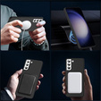 Obal na mobil pre Samsung Galaxy S23, Silicone MagSafe, čierne