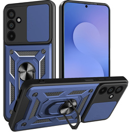 Obal na mobil pre Samsung Galaxy S25 FE, CamShield Slide, modré