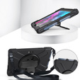 Ochranné puzdro v tvare X pre Microsoft Surface Go/Go 2/Go 3/Go 4, čierne