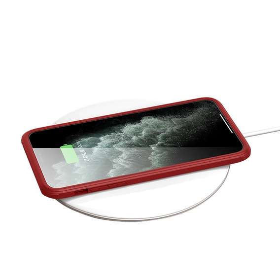 Obal na mobil pre iPhone 11 Pro Max, ERBORD Guardian, červené