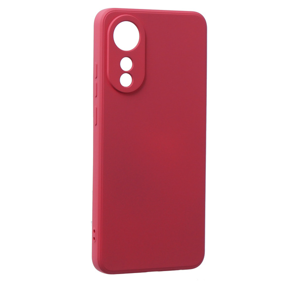 Obal na mobil pre Oppo A78 4G, Silicone Lite, červené