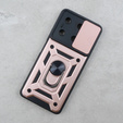 Obal na mobil pre Infinix Note 30 Pro, CamShield Slide, ružové rose gold