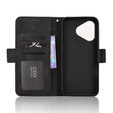 Klapkové puzdro pre Honor 400 Lite, Card Slot, čierne