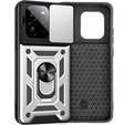 Obal na mobil pre Realme GT 7 Pro, CamShield Slide, strieborné