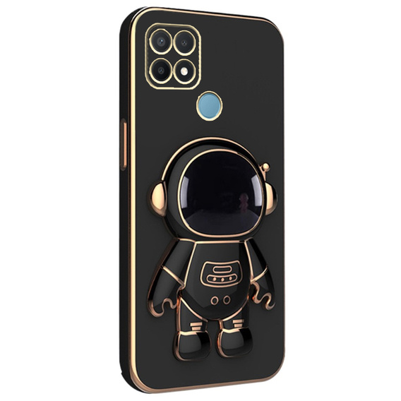 Obal na mobil pre Oppo A15/A15S, Astronaut, čierne